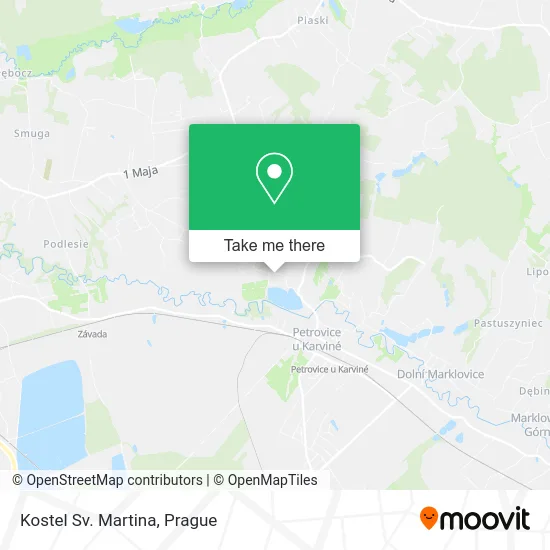 Карта Kostel Sv. Martina