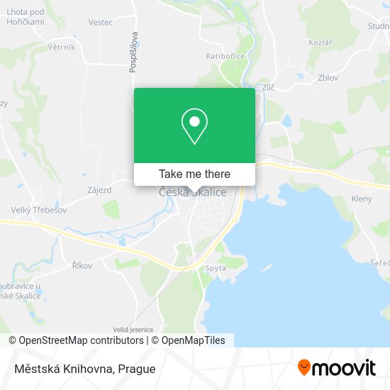 Městská Knihovna map