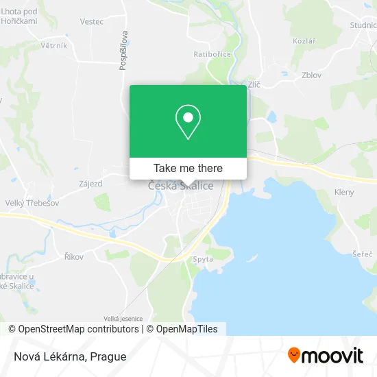 Карта Nová Lékárna