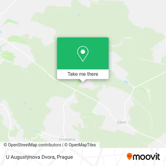 Карта U Augustýnova Dvora