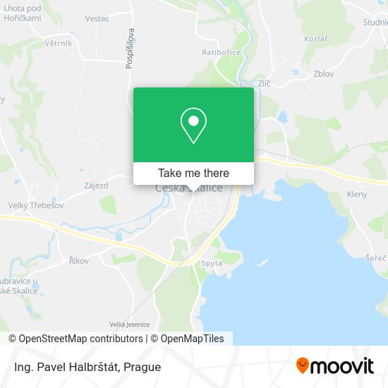 Ing. Pavel Halbrštát map