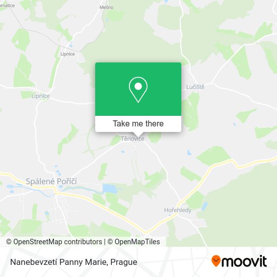 Nanebevzetí Panny Marie map