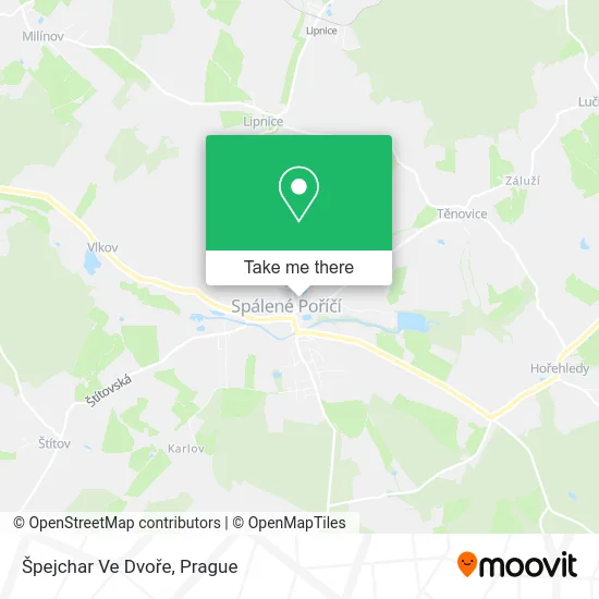 Карта Špejchar Ve Dvoře