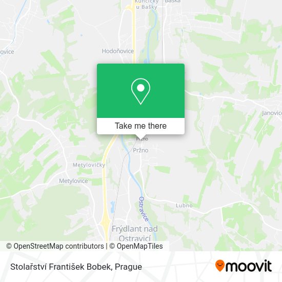 Stolařství František Bobek map