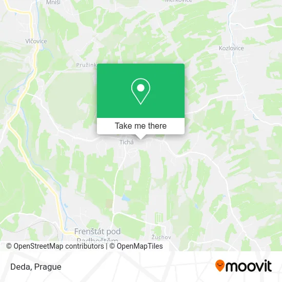 Карта Deda
