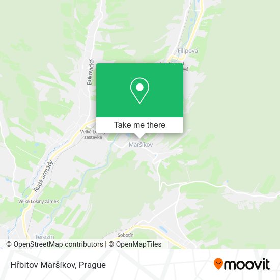 Hřbitov Maršíkov map