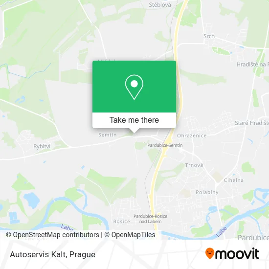 Карта Autoservis Kalt