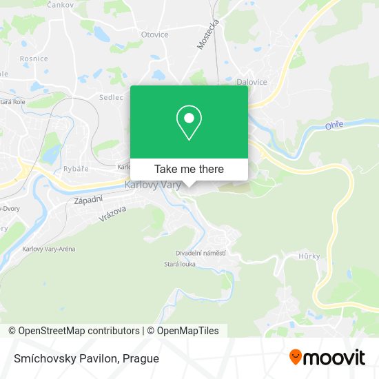 Smíchovsky Pavilon map