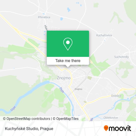 Kuchyňské Studio map