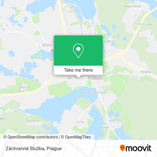 Záchranná Služba map