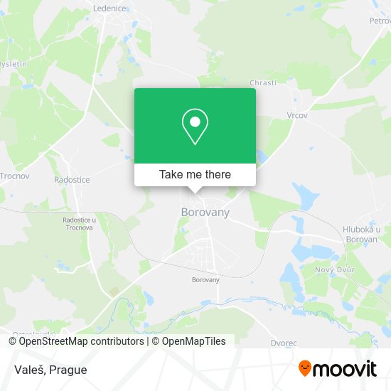 Карта Valeš