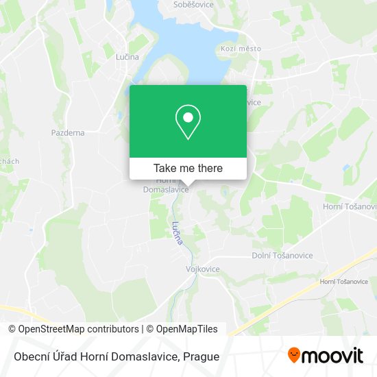 Obecní Úřad Horní Domaslavice map