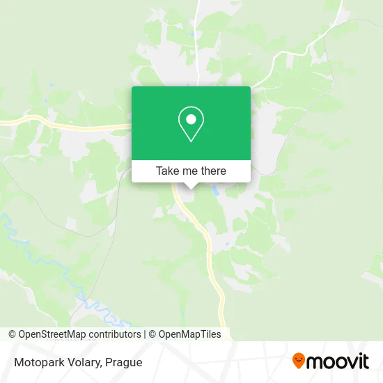 Карта Motopark Volary