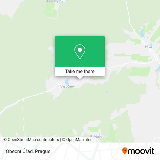 Obecní Úřad map