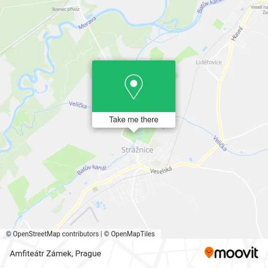 Карта Amfiteátr Zámek