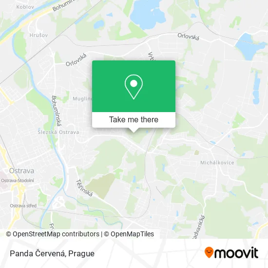 Карта Panda Červená