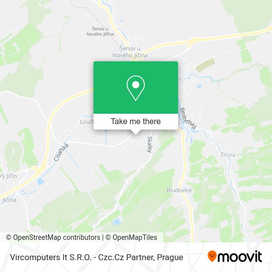 Vircomputers It S.R.O. - Czc.Cz Partner map