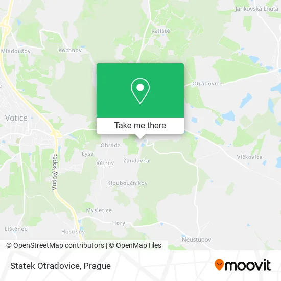 Карта Statek Otradovice