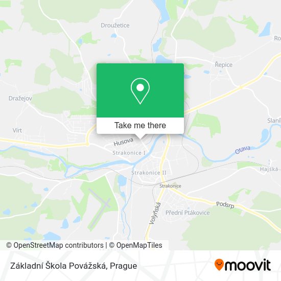 Základní Škola Povážská map