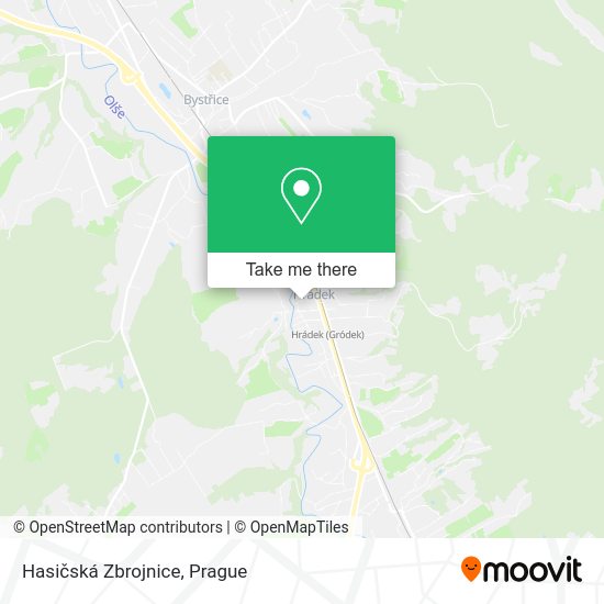Hasičská Zbrojnice map