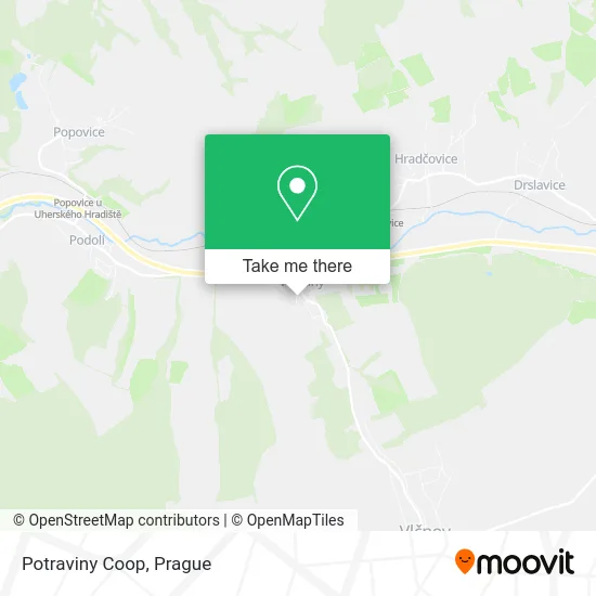 Карта Potraviny Coop