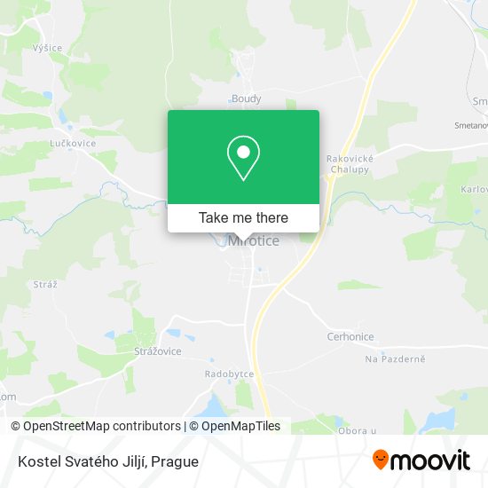 Kostel Svatého Jiljí map