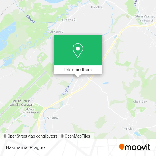 Карта Hasičárna