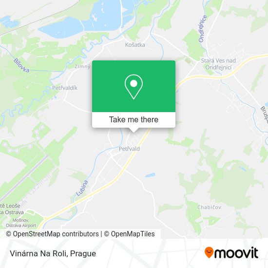 Vinárna Na Roli map