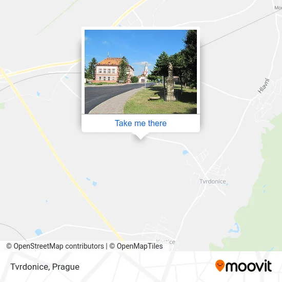 Карта Tvrdonice