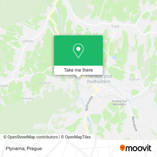 Карта Plynárna