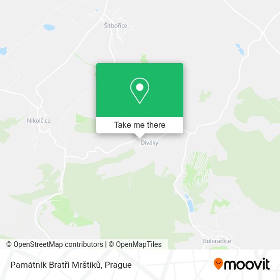 Památník Bratři Mrštíků map