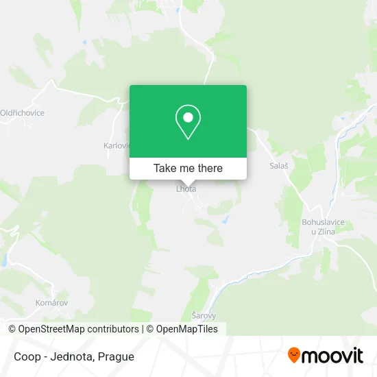 Карта Coop - Jednota