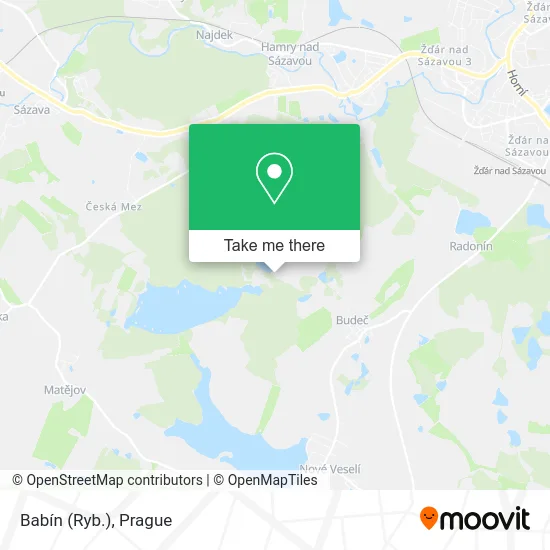 Карта Babín (Ryb.)