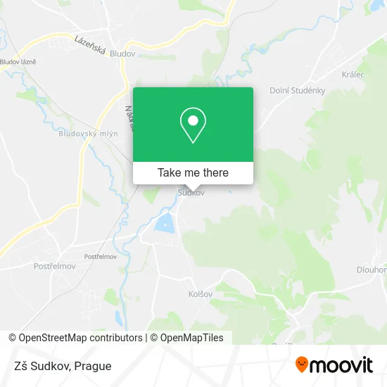 Карта Zš Sudkov