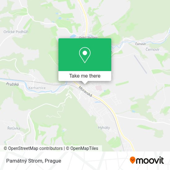 Památný Strom map