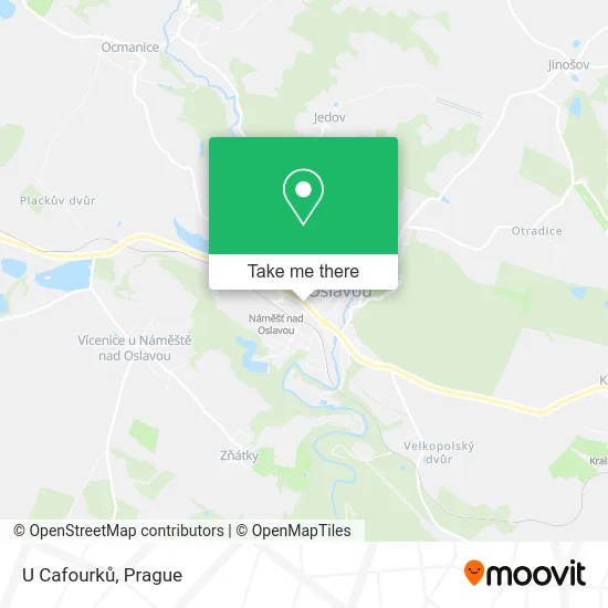 Карта U Cafourků