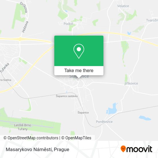 Masarykovo Náměstí map