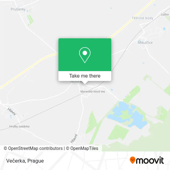 Карта Večerka