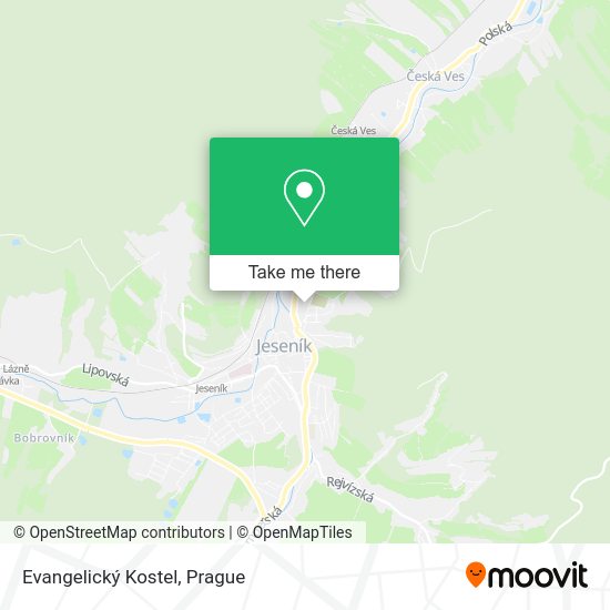Evangelický Kostel map