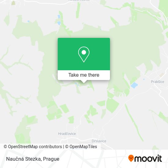 Naučná Stezka map