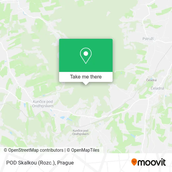 Карта POD Skalkou (Rozc.)