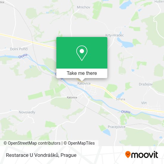 Карта Restarace U Vondrášků