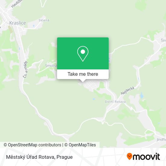 Městský Úřad Rotava map