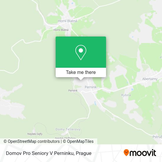 Domov Pro Seniory V Perninku map