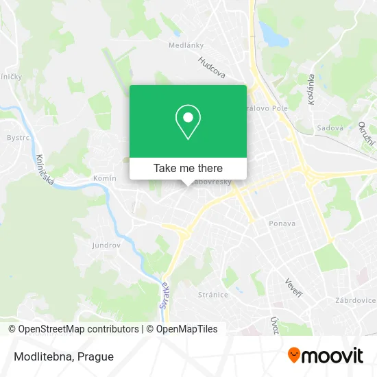 Карта Modlitebna