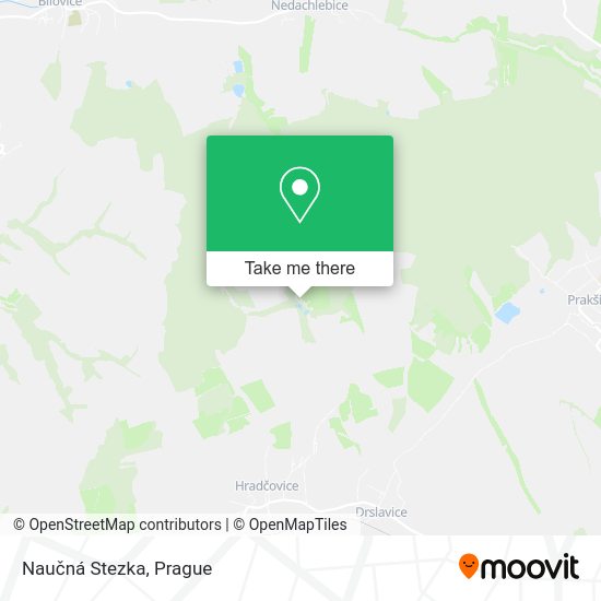 Naučná Stezka map