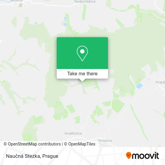 Карта Naučná Stezka