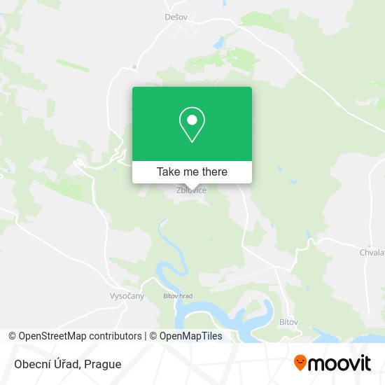 Obecní Úřad map