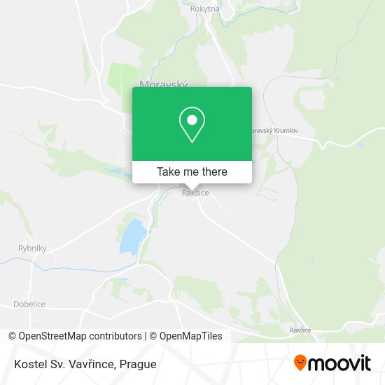 Kostel Sv. Vavřince map