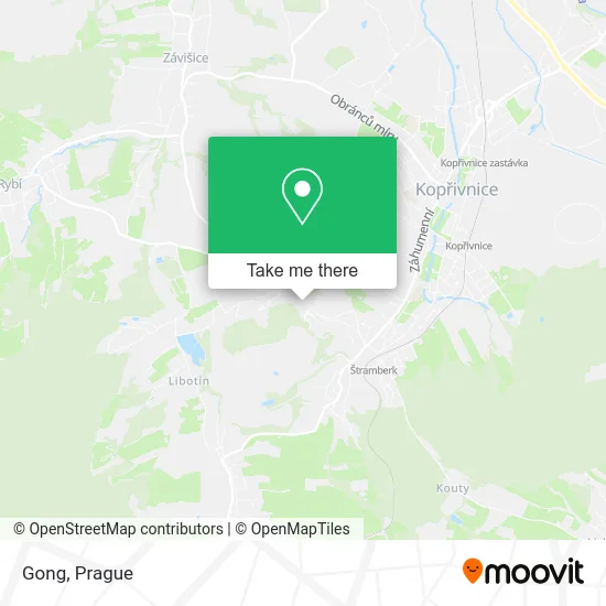 Карта Gong